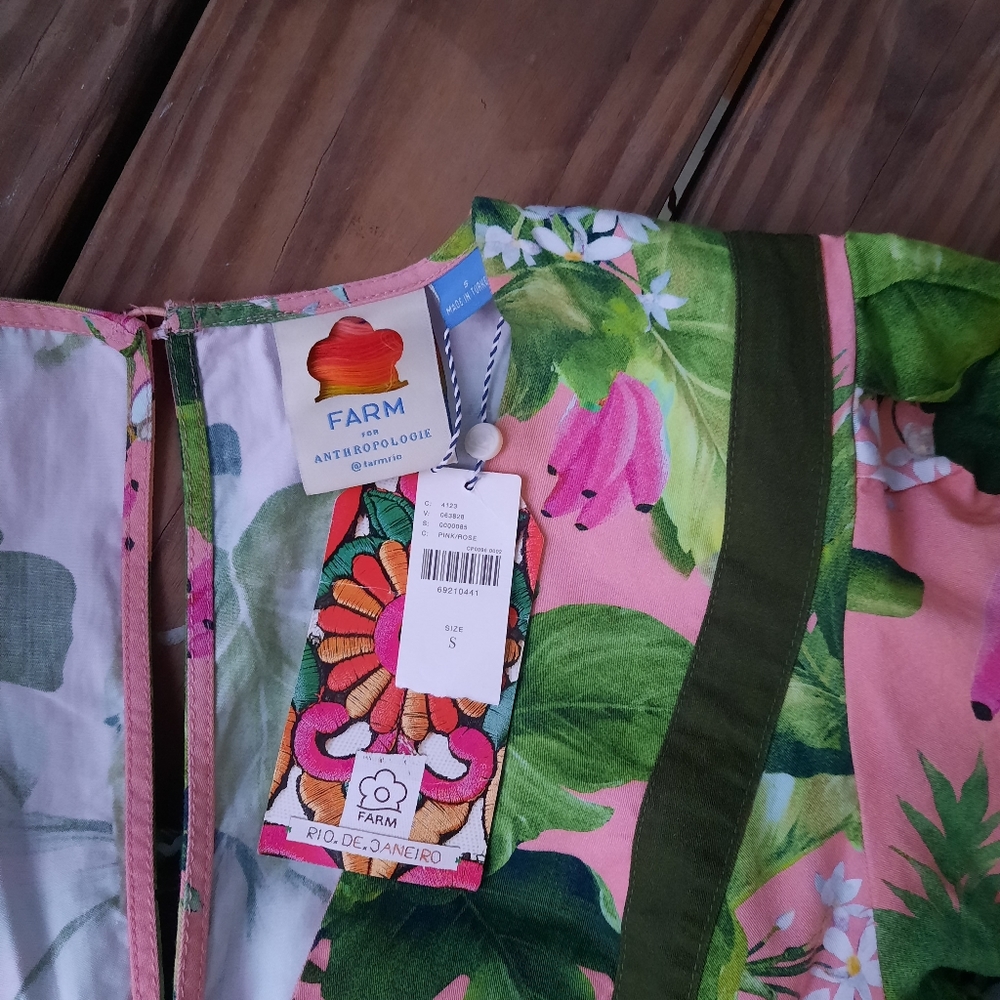 Farm Rio Deep V Jumpsuit - Picture 7 of 7